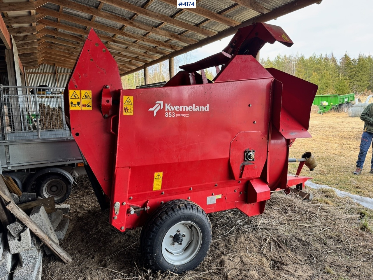 2017 Kverneland 853 Pro Halmblåser - Hay and forage equipment: picture 1 2017 Kverneland 853 Pro Halmblåser - Hay and forage equipment: picture 1