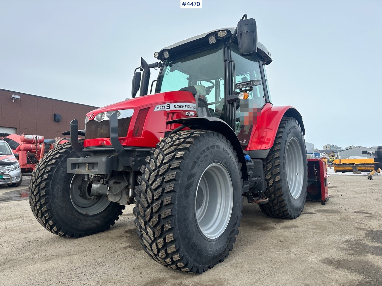 2018 Massey Ferguson MF5713 S w/ 2020 Dalen snow blower - Farm tractor: picture 1 2018 Massey Ferguson MF5713 S w/ 2020 Dalen snow blower - Farm tractor: picture 1