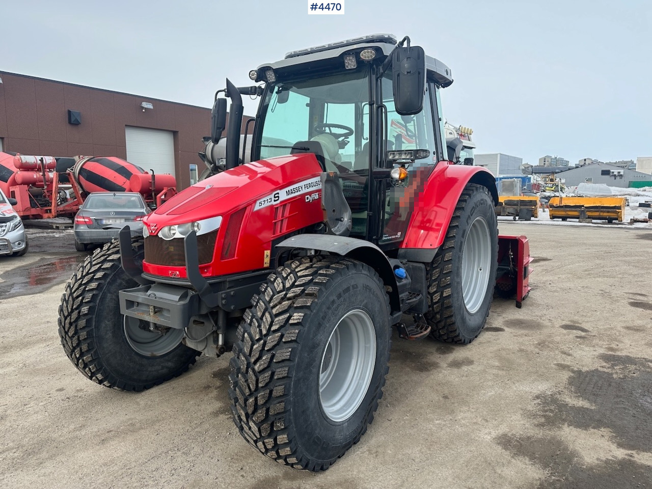 2018 Massey Ferguson MF5713 S w/ 2020 Dalen snow blower - Farm tractor: picture 2 2018 Massey Ferguson MF5713 S w/ 2020 Dalen snow blower - Farm tractor: picture 2
