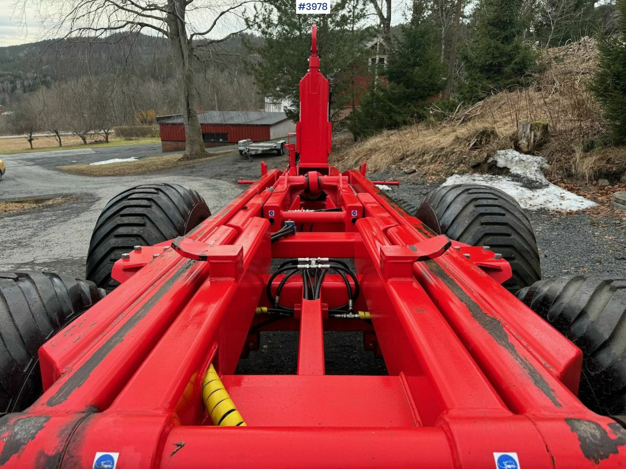 Low loader trailer 2022 Bigab 15-19 hook trailer: picture 15