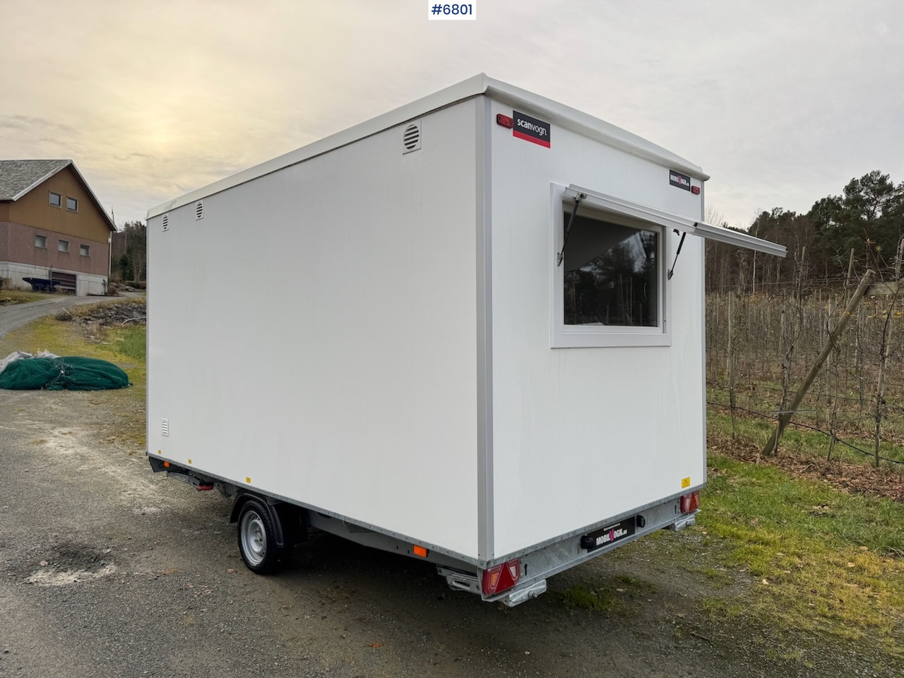 2022 Scanvogn 420- 3 door 6P Office van w/ toilet and storage room. - Construction container, Trailer: picture 5 2022 Scanvogn 420- 3 door 6P Office van w/ toilet and storage room. - Construction container, Trailer: picture 5