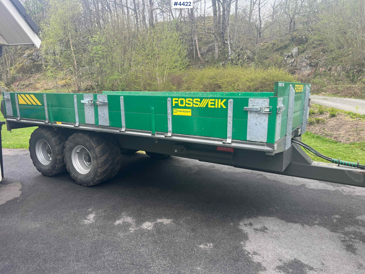 2024 Foss-Eik 2 axle Dumper trailer for tractor - Farm tipping trailer/ Dumper: picture 3 2024 Foss-Eik 2 axle Dumper trailer for tractor - Farm tipping trailer/ Dumper: picture 3
