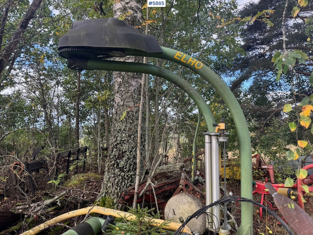 Ca. 2007 Elho 1400RF Round bale wrapper - Hay and forage equipment: picture 2 Ca. 2007 Elho 1400RF Round bale wrapper - Hay and forage equipment: picture 2