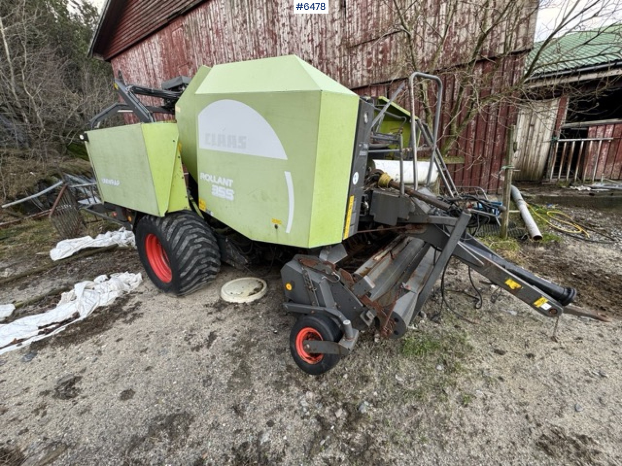 Claas Rollant 255 Uniwrap – 2010 model Condition: Repair project / for parts - Hay and forage equipment: picture 3 Claas Rollant 255 Uniwrap – 2010 model Condition: Repair project / for parts - Hay and forage equipment: picture 3