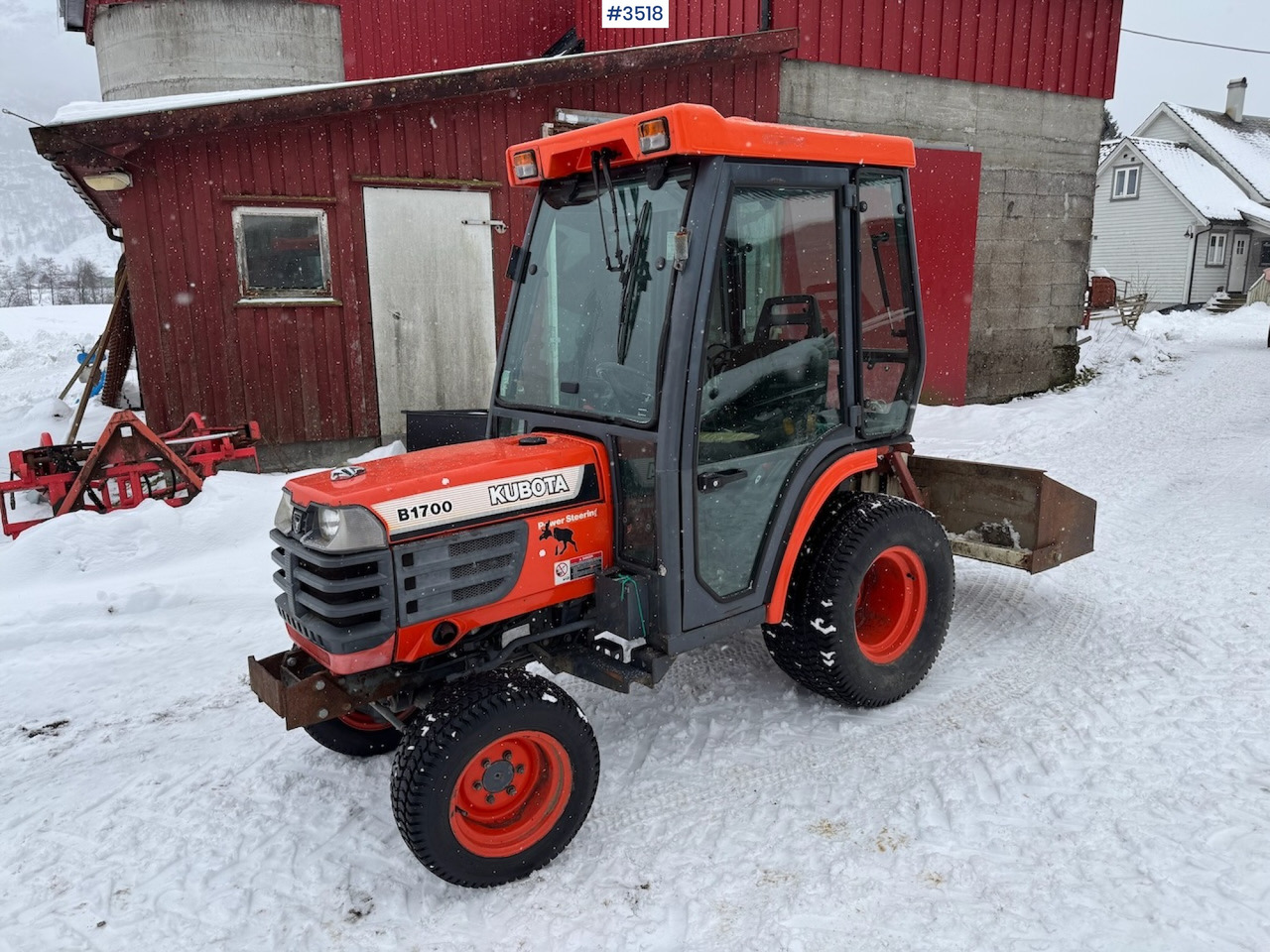 Kubota B1700 with low hours and some extra equipment - Farm tractor: picture 4 Kubota B1700 with low hours and some extra equipment - Farm tractor: picture 4