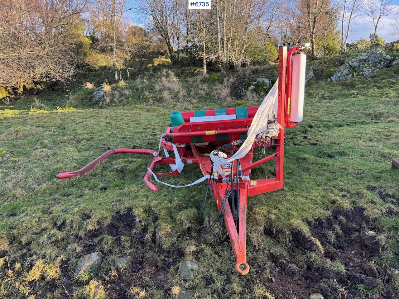 Kverneland Taarup 7335 Round Bale Wrapper - Hay and forage equipment: picture 4 Kverneland Taarup 7335 Round Bale Wrapper - Hay and forage equipment: picture 4