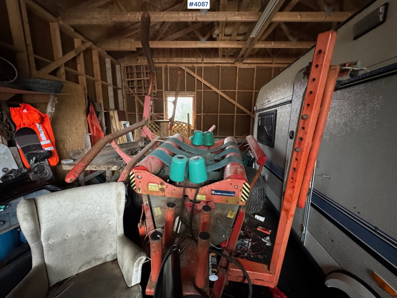 Kverneland Taarup 7515 Round Bale Wrapper - Hay and forage equipment: picture 3 Kverneland Taarup 7515 Round Bale Wrapper - Hay and forage equipment: picture 3