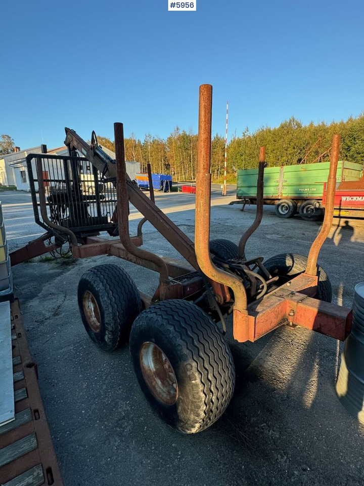 Logging trailer with Kesla crane - Logging trailer: picture 2 Logging trailer with Kesla crane - Logging trailer: picture 2