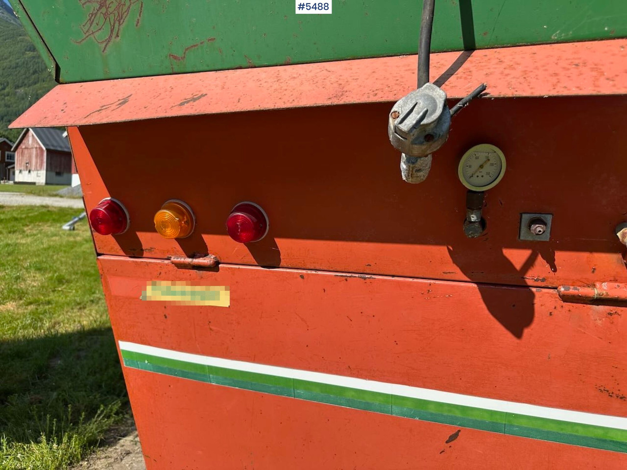 Leasing of  Orkel 1200 Round baler Orkel 1200 Round baler: picture 7