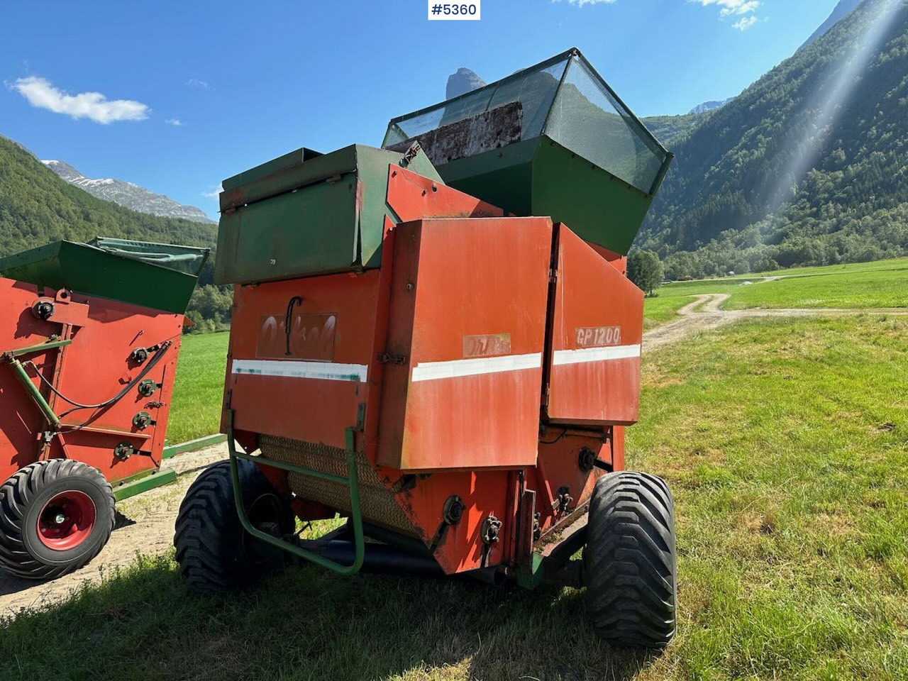 Orkel GP 1200 roundballer - Hay and forage equipment: picture 1 Orkel GP 1200 roundballer - Hay and forage equipment: picture 1