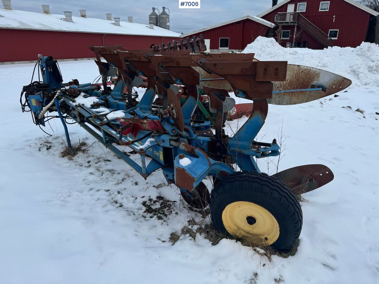 Överum Vari Flex DX 4-blade reversible plough - Soil tillage equipment: picture 1 Överum Vari Flex DX 4-blade reversible plough - Soil tillage equipment: picture 1