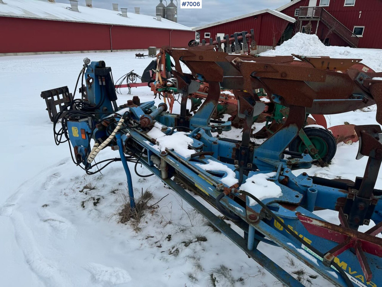 Överum Vari Flex DX 4-blade reversible plough - Soil tillage equipment: picture 2 Överum Vari Flex DX 4-blade reversible plough - Soil tillage equipment: picture 2