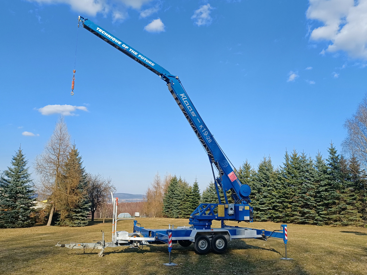 Klaas K19-28 - Mobile crane, Trailer: picture 3 Klaas K19-28 - Mobile crane, Trailer: picture 3