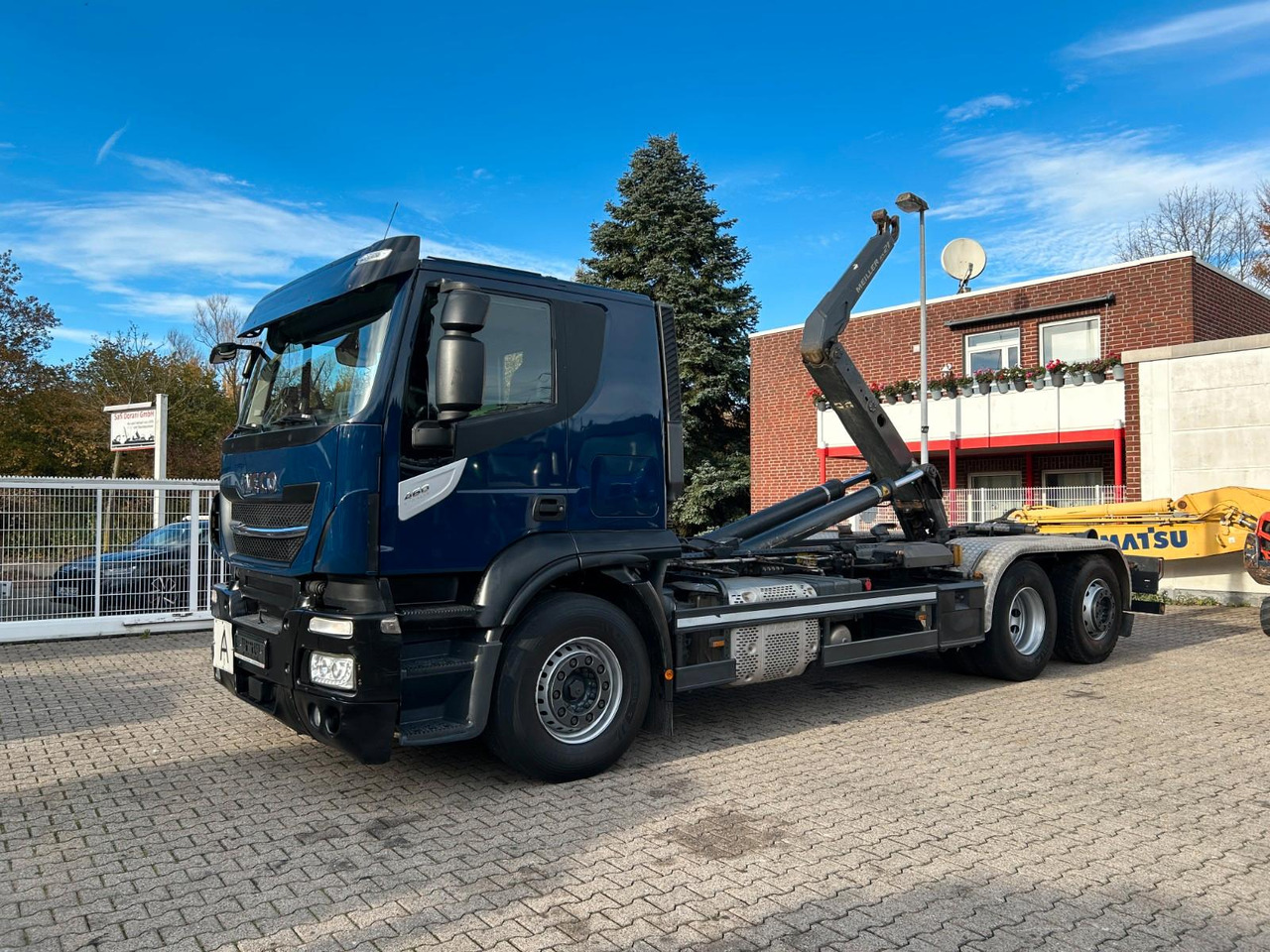 Iveco 460 Stralis MEILLER Abroller mit LIft-Lenkachse - Hook lift truck: picture 3 Iveco 460 Stralis MEILLER Abroller mit LIft-Lenkachse - Hook lift truck: picture 3