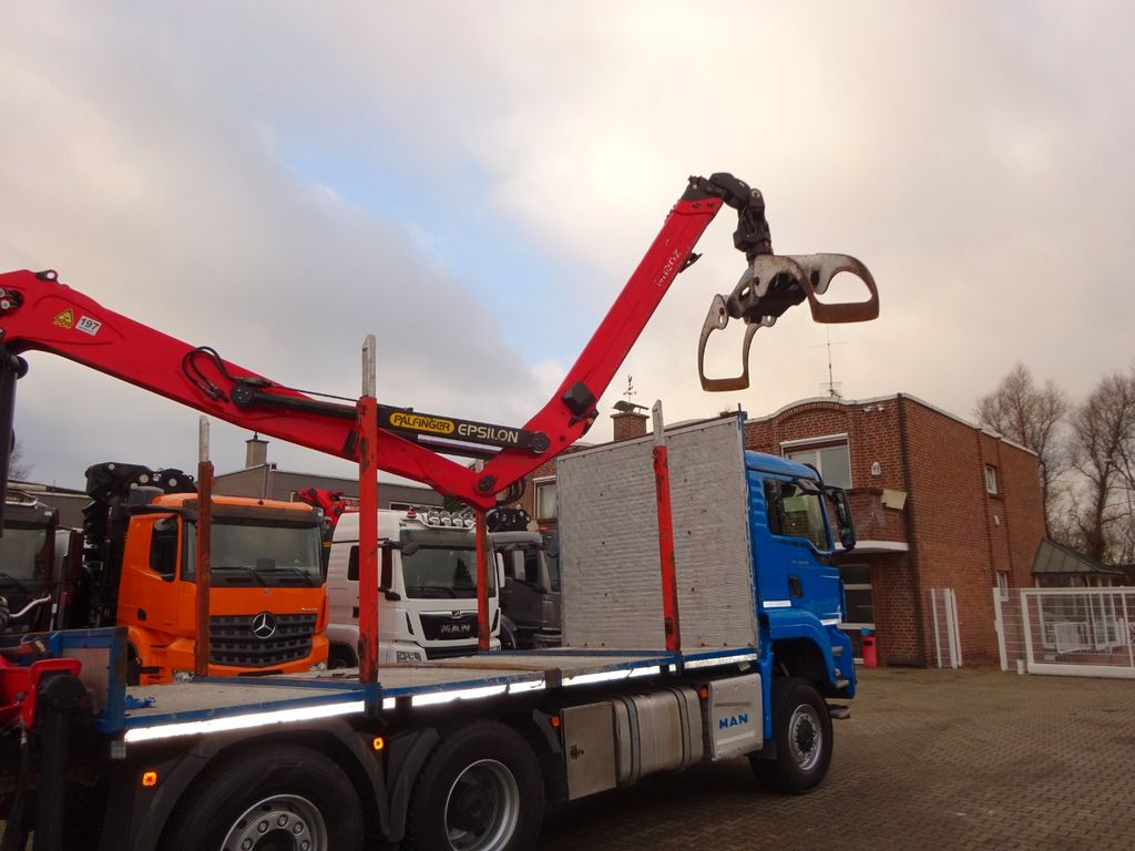 MAN 28.500 TGS mit EPSILON-Kran+Achleitner Anhänger MAN 28.500 TGS Allrad. HOLZZUG EPSILON-Kran GREIFER - Logging truck, Crane truck: picture 5 MAN 28.500 TGS mit EPSILON-Kran+Achleitner Anhänger MAN 28.500 TGS Allrad. HOLZZUG EPSILON-Kran GREIFER - Logging truck, Crane truck: picture 5