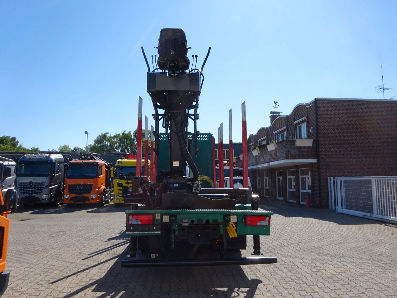 MAN 33.560 TGX mit TAJFUN L150Z Holzladekran 6x4 - Logging truck, Crane truck: picture 5 MAN 33.560 TGX mit TAJFUN L150Z Holzladekran 6x4 - Logging truck, Crane truck: picture 5