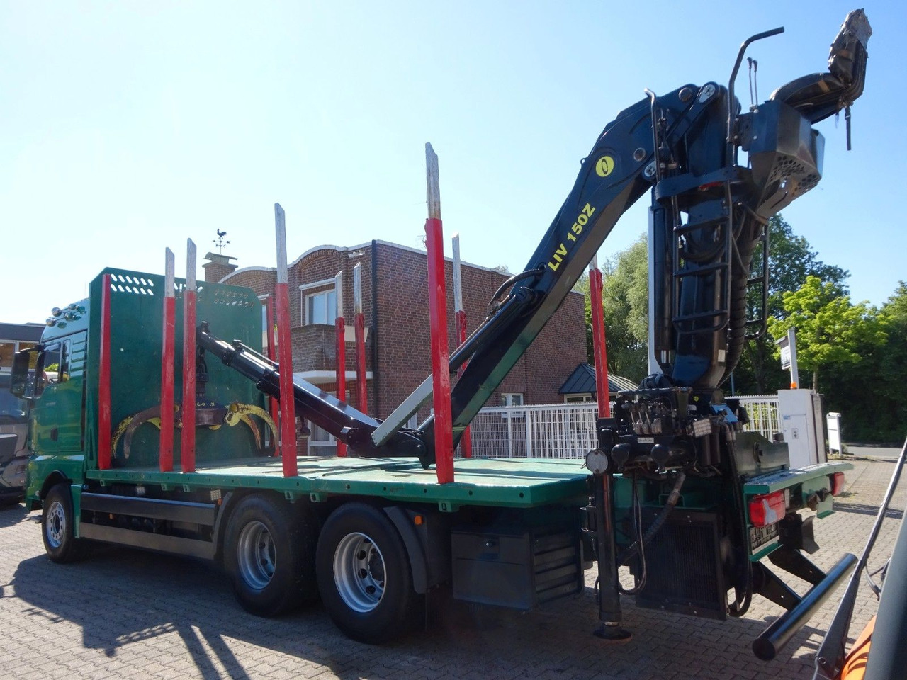 MAN 33.560 TGX mit TAJFUN L150Z Holzladekran 6x4 - Logging truck, Crane truck: picture 4 MAN 33.560 TGX mit TAJFUN L150Z Holzladekran 6x4 - Logging truck, Crane truck: picture 4