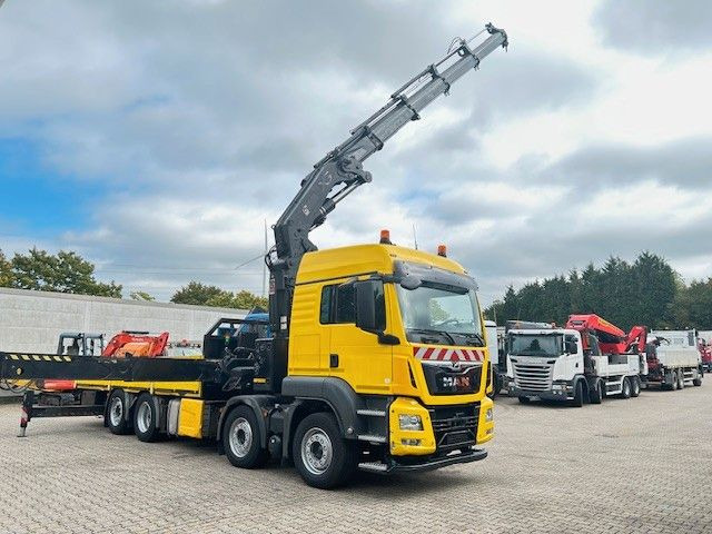 MAN 35.420 Pritsche + HIAB 700EP5 Kran 8x2 - Crane truck: picture 3 MAN 35.420 Pritsche + HIAB 700EP5 Kran 8x2 - Crane truck: picture 3