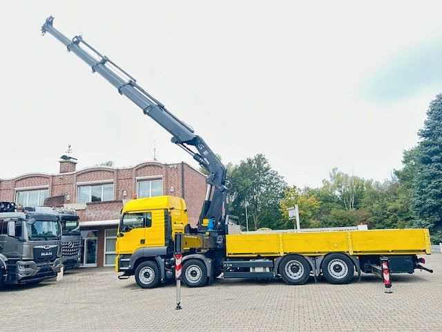 MAN 35.420 Pritsche + HIAB 700EP5 Kran 8x2 - Crane truck: picture 4 MAN 35.420 Pritsche + HIAB 700EP5 Kran 8x2 - Crane truck: picture 4