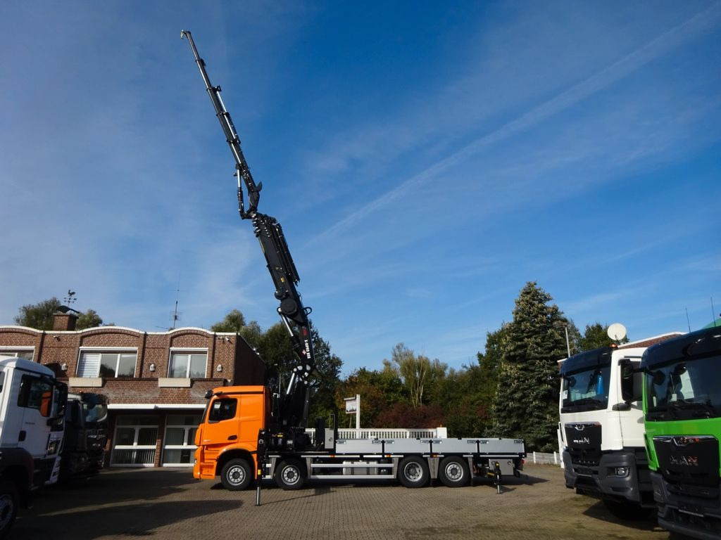 Mercedes-Benz 3751 Arocs Pritsche + HIAB 858 + JIB 8x2 Mercedes-Benz 3751 Arocs Pritsche + HIAB 858 + JIB 8x2 - Crane truck, Dropside/ Flatbed truck: picture 4 Mercedes-Benz 3751 Arocs Pritsche + HIAB 858 + JIB 8x2 Mercedes-Benz 3751 Arocs Pritsche + HIAB 858 + JIB 8x2 - Crane truck, Dropside/ Flatbed truck: picture 4