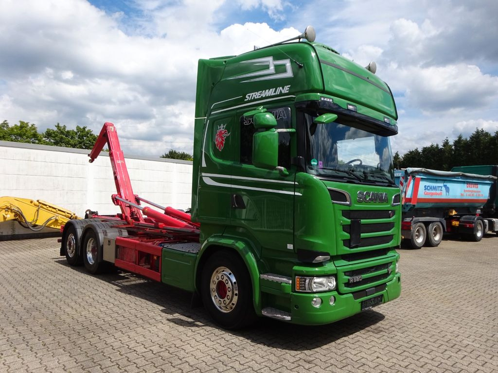 Scania R580 V8 MEILLER Neu Zustand - Hook lift truck: picture 3 Scania R580 V8 MEILLER Neu Zustand - Hook lift truck: picture 3