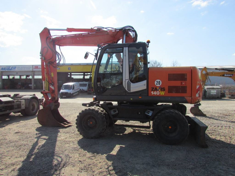 Hitachi ZX 140 W-3 Mobilbagger 43.000 EUR / Klima - Wheel excavator: picture 2 Hitachi ZX 140 W-3 Mobilbagger 43.000 EUR / Klima - Wheel excavator: picture 2