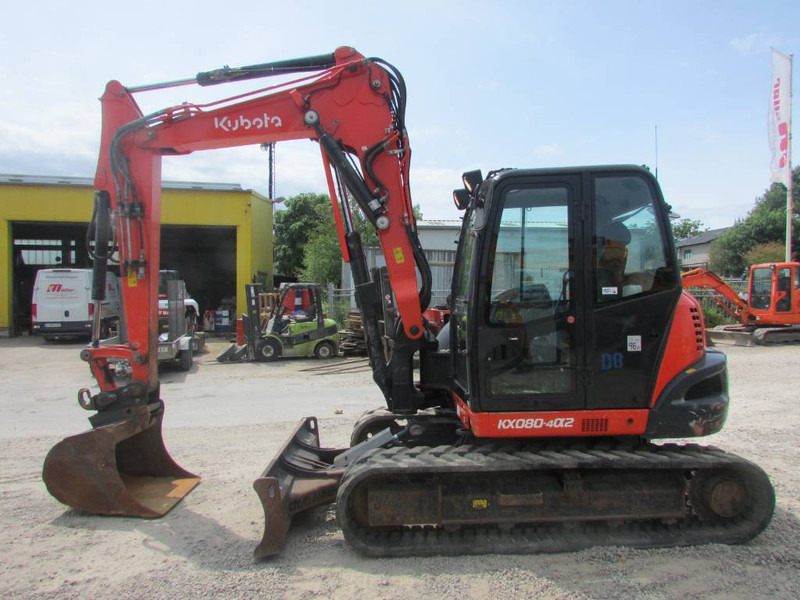 Kubota KX 080-4 alpha 2 Minibagger 47.500 EUR / AC Klima - Mini excavator: picture 1 Kubota KX 080-4 alpha 2 Minibagger 47.500 EUR / AC Klima - Mini excavator: picture 1