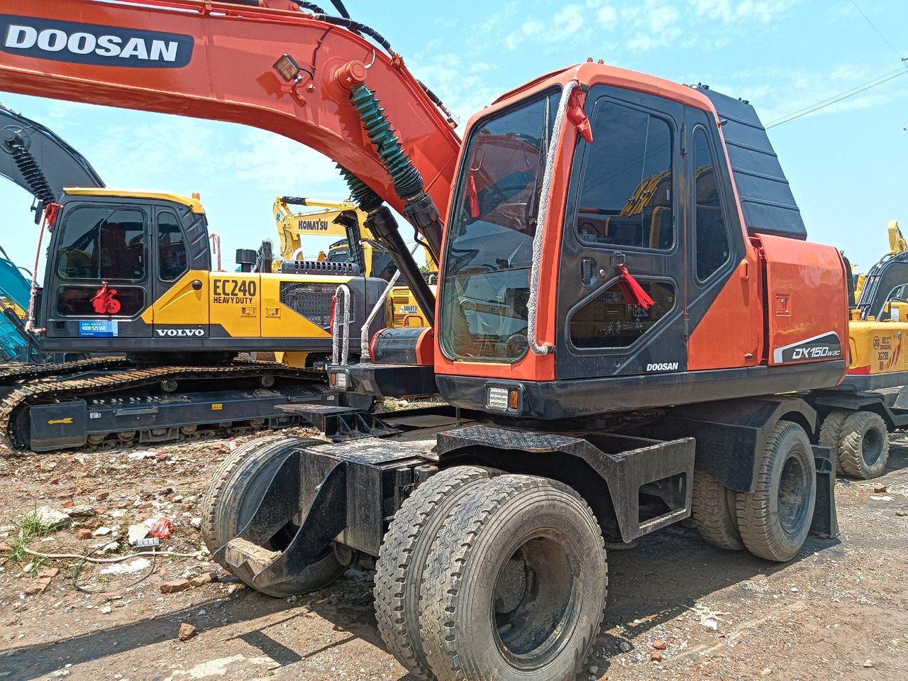 Wheel excavator DOOSAN 150W: picture 8