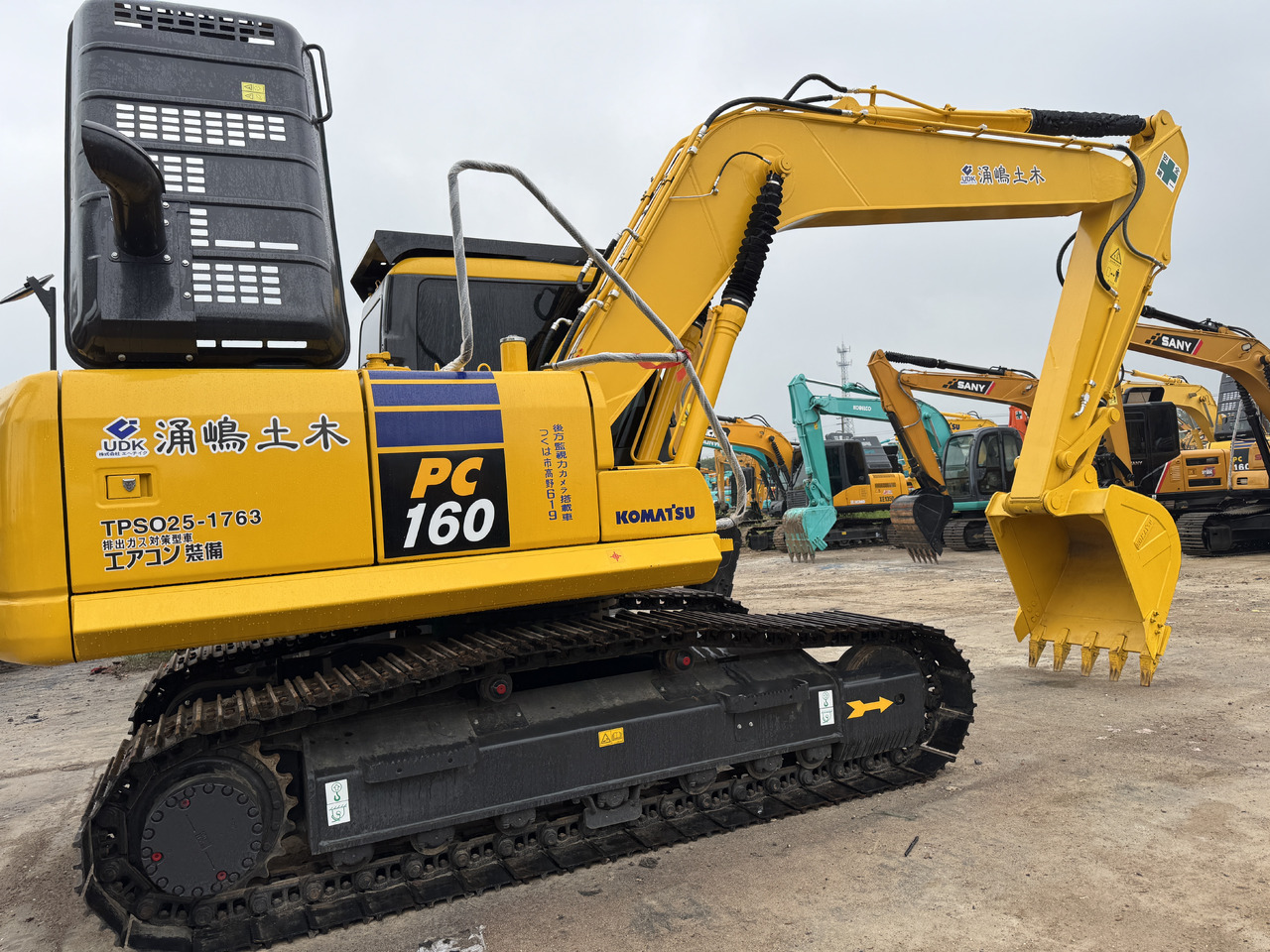 KOMATSU PC160 - Crawler excavator: picture 2 KOMATSU PC160 - Crawler excavator: picture 2