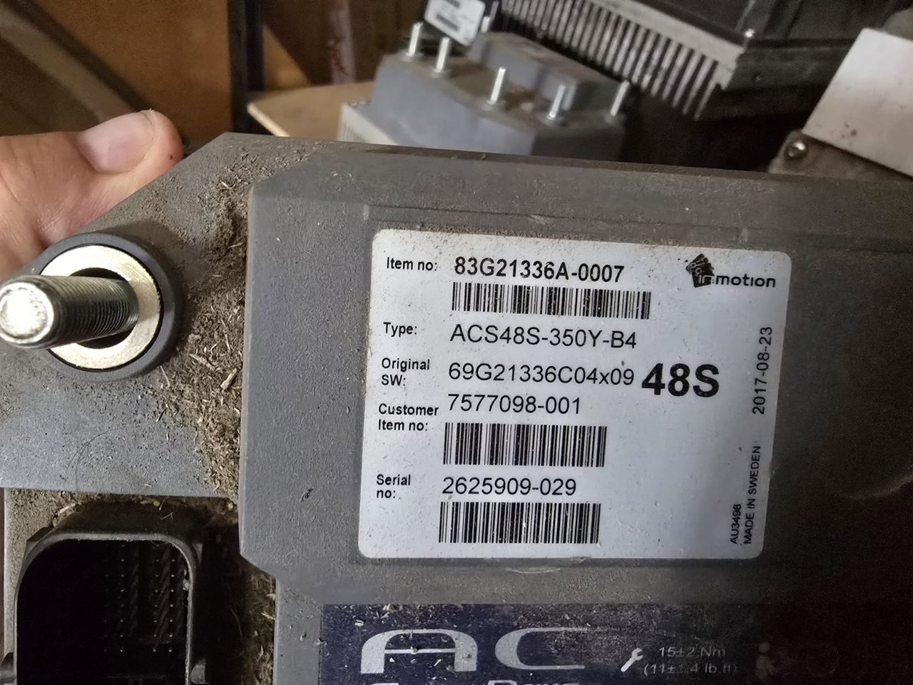 BT Controller Transistor 7577098-001 - Spare parts for Material handling equipment: picture 1 BT Controller Transistor 7577098-001 - Spare parts for Material handling equipment: picture 1