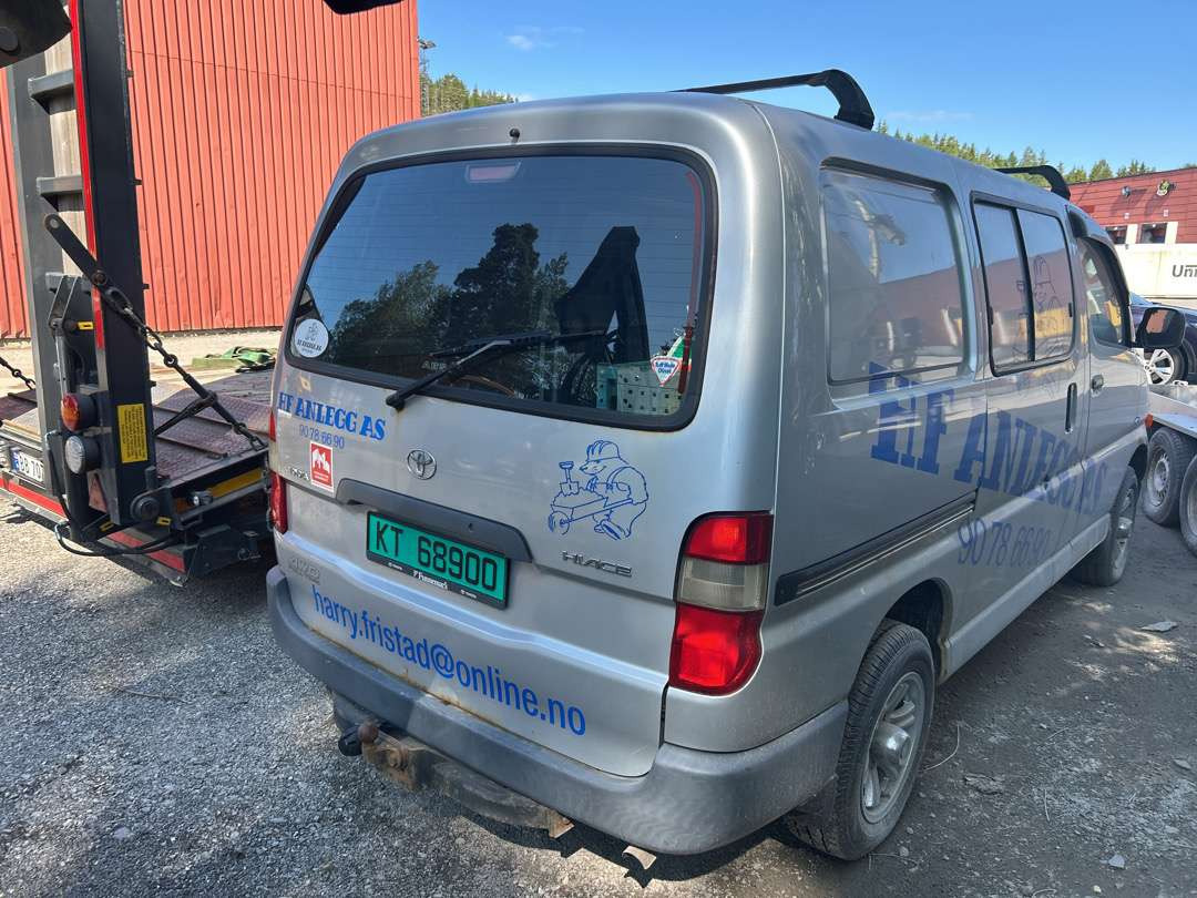 2005 Varebil TOYOTA HIACE 4WD EU-Godkjent - Panel van: picture 3 2005 Varebil TOYOTA HIACE 4WD EU-Godkjent - Panel van: picture 3