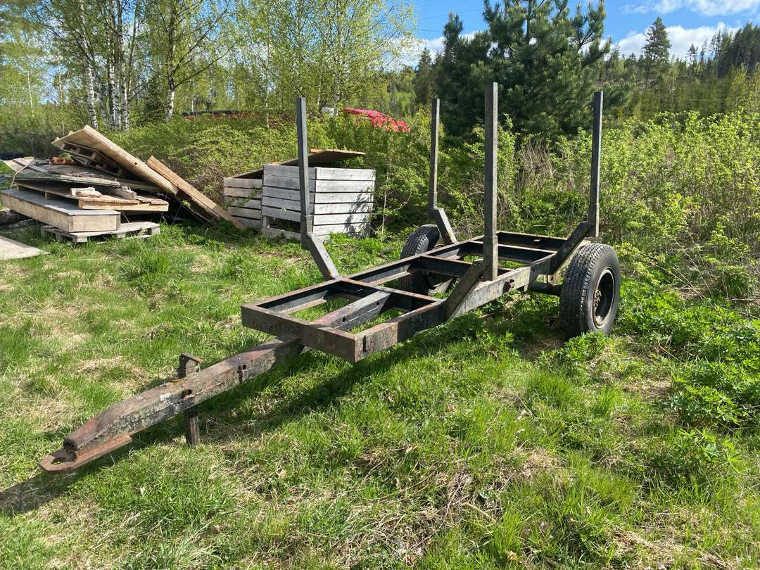 Logging trailer Tømmerhenger til traktor: picture 1