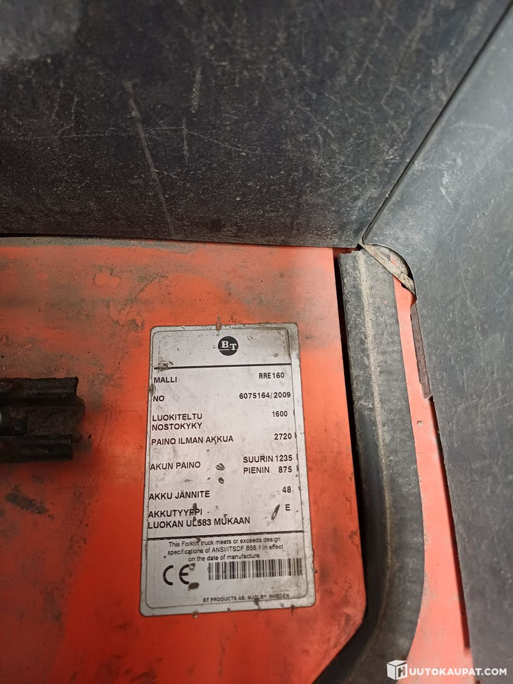 BT RRE 160 reach truck, Pirkkala - Reach truck: picture 3 BT RRE 160 reach truck, Pirkkala - Reach truck: picture 3