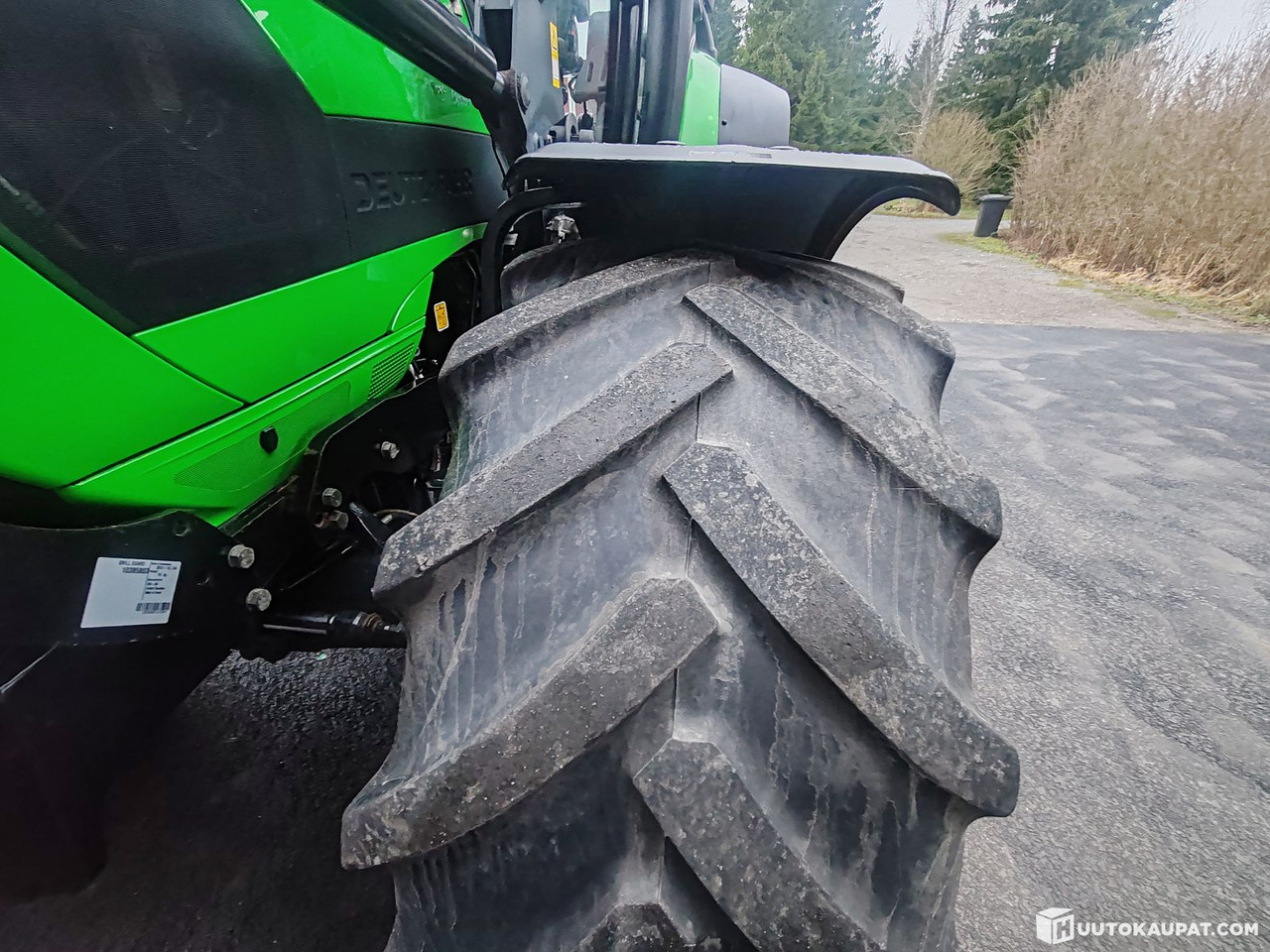 Farm tractor Deutz-Fahr Agrotron M620 DCR tractor with front loader, 4,736 h, 2012, Huittinen: picture 43