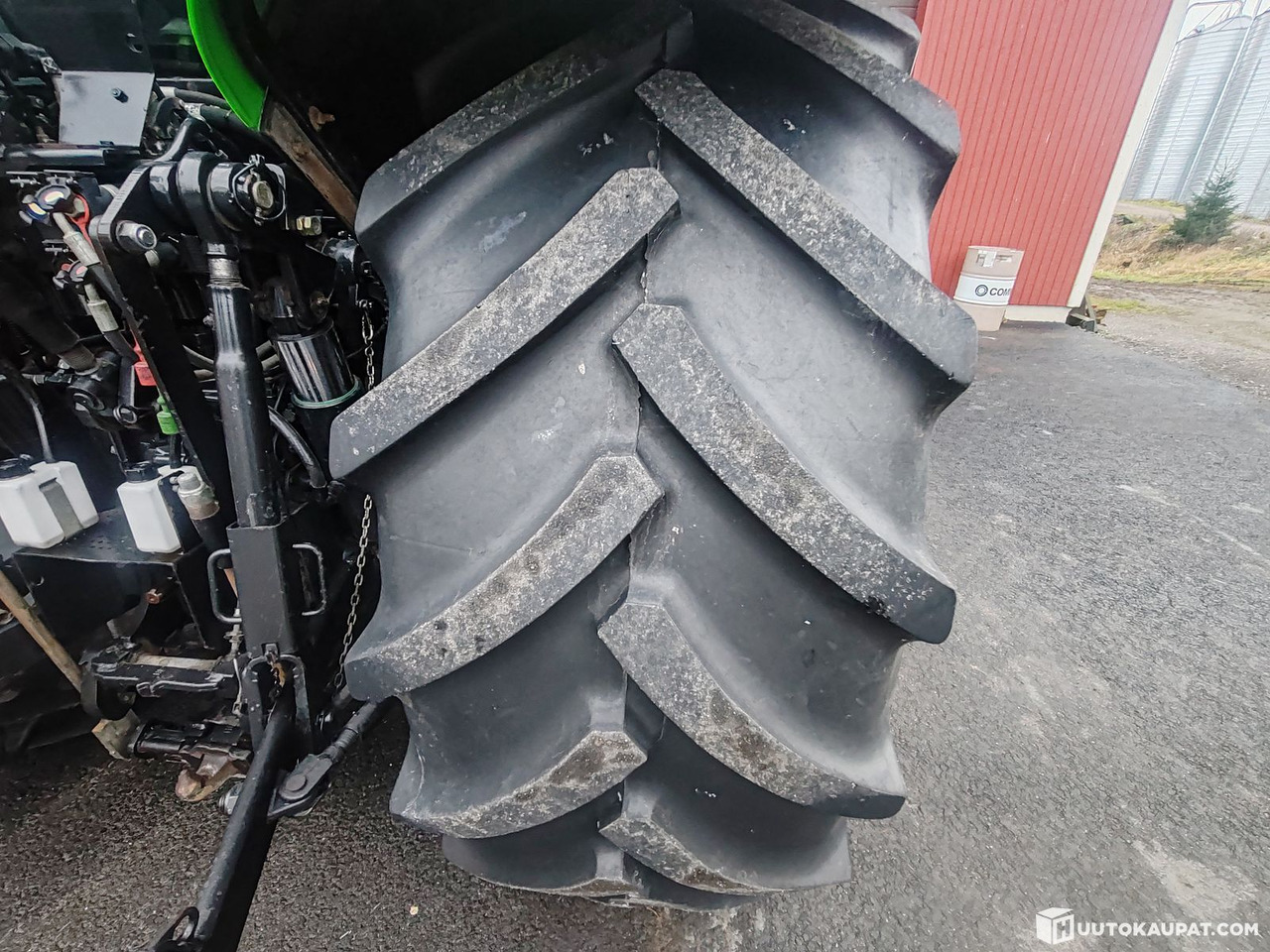 Farm tractor Deutz-Fahr Agrotron M620 DCR tractor with front loader, 4,736 h, 2012, Huittinen: picture 39