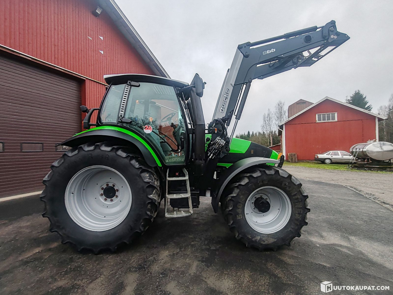 Farm tractor Deutz-Fahr Agrotron M620 DCR tractor with front loader, 4,736 h, 2012, Huittinen: picture 6