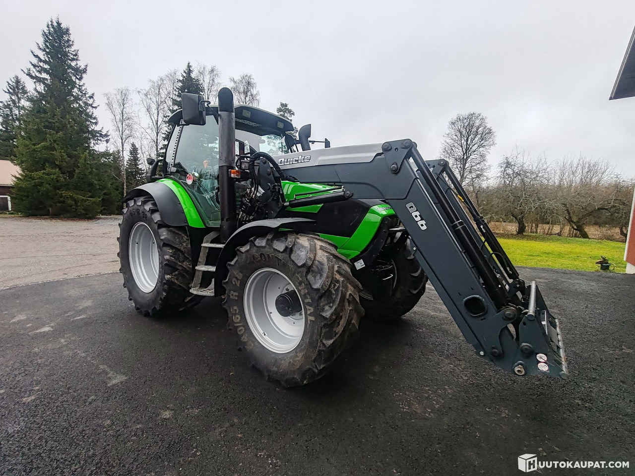 Farm tractor Deutz-Fahr Agrotron M620 DCR tractor with front loader, 4,736 h, 2012, Huittinen: picture 20