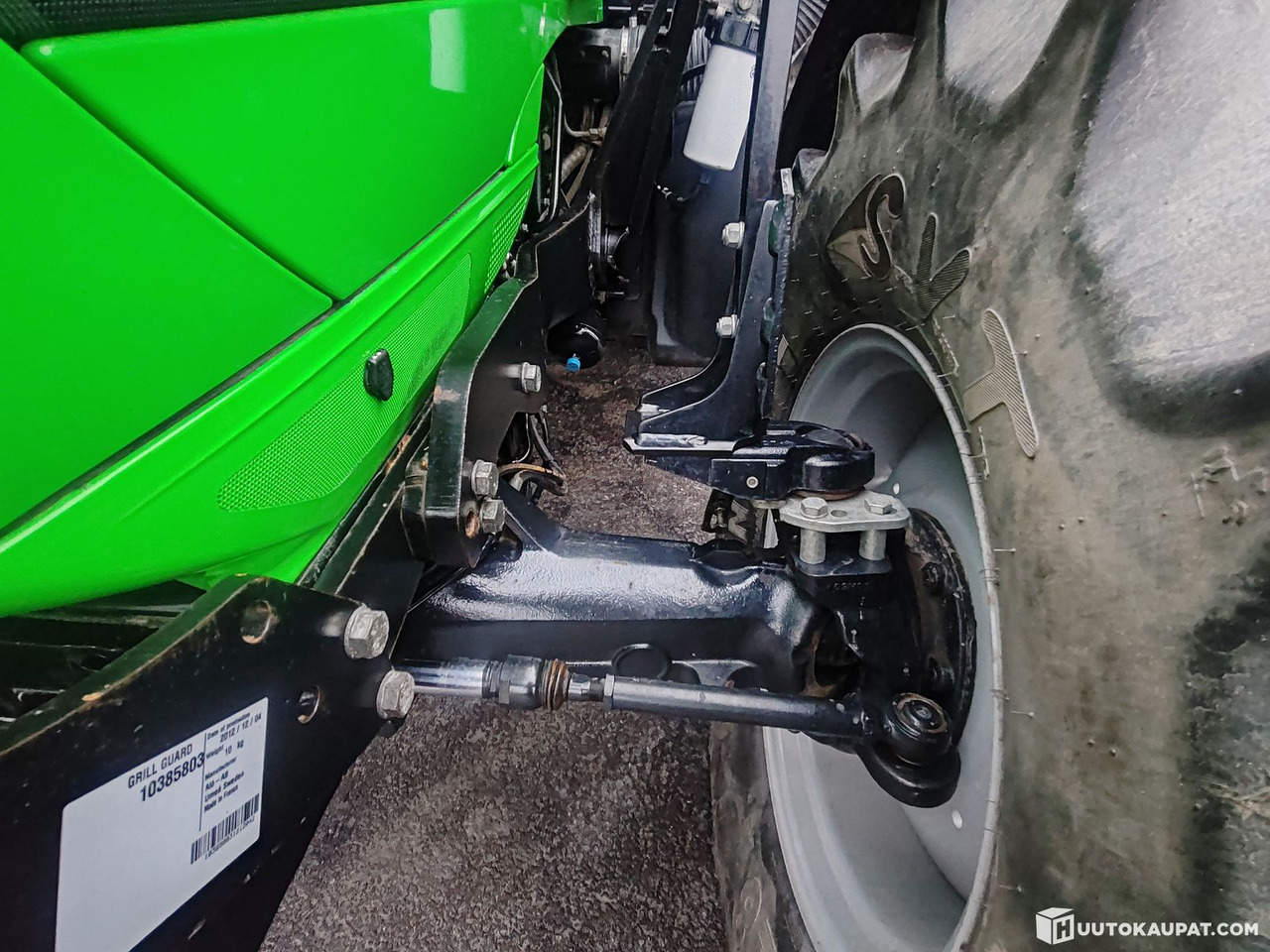 Farm tractor Deutz-Fahr Agrotron M620 DCR tractor with front loader, 4,736 h, 2012, Huittinen: picture 29