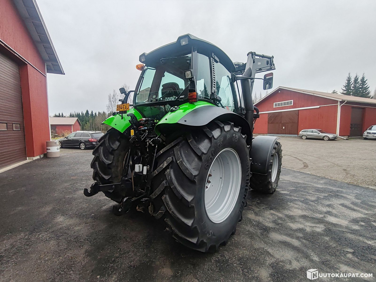 Farm tractor Deutz-Fahr Agrotron M620 DCR tractor with front loader, 4,736 h, 2012, Huittinen: picture 7
