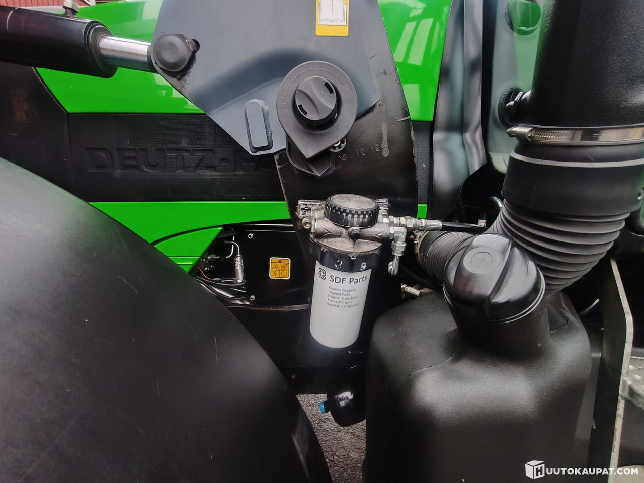 Farm tractor Deutz-Fahr Agrotron M620 DCR tractor with front loader, 4,736 h, 2012, Huittinen: picture 11