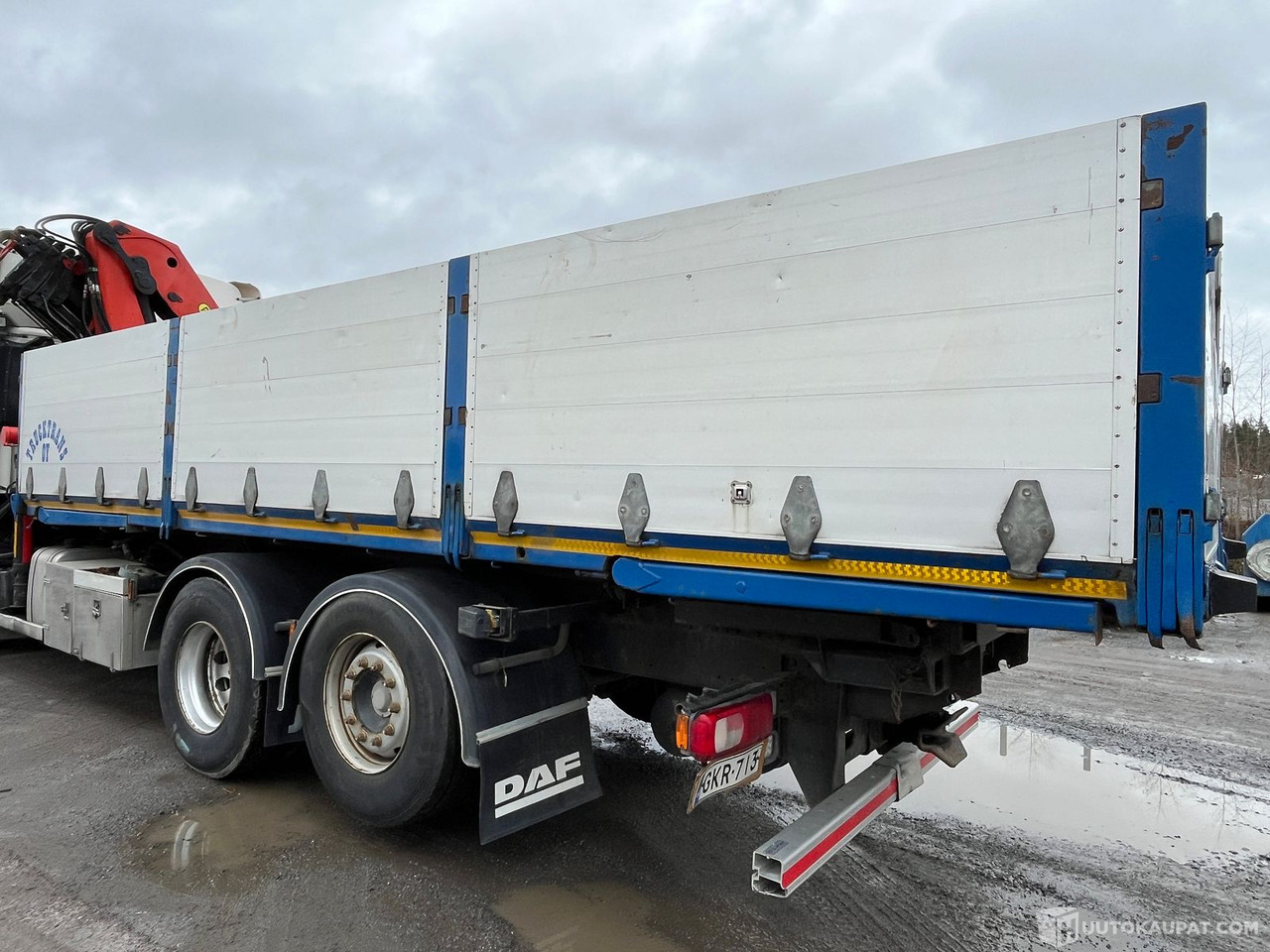 Jalkalava/vaihtolava + Palfinger PK 17000, Kangasala - Flatbed body: picture 3 Jalkalava/vaihtolava + Palfinger PK 17000, Kangasala - Flatbed body: picture 3