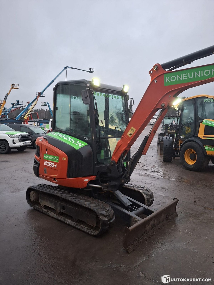 Kubota excavator KX030-4, yr 2018, 3,582 h, Espoo - Mini excavator: picture 1 Kubota excavator KX030-4, yr 2018, 3,582 h, Espoo - Mini excavator: picture 1