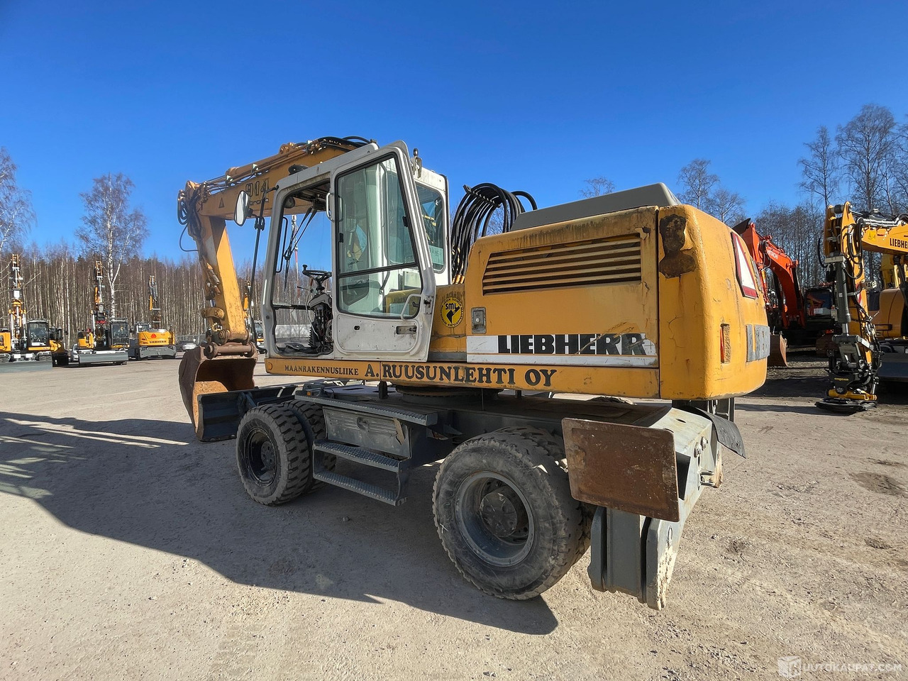 Liebherr A 914, 1998 Kaivinkone, Tuusula - Wheel excavator: picture 3 Liebherr A 914, 1998 Kaivinkone, Tuusula - Wheel excavator: picture 3