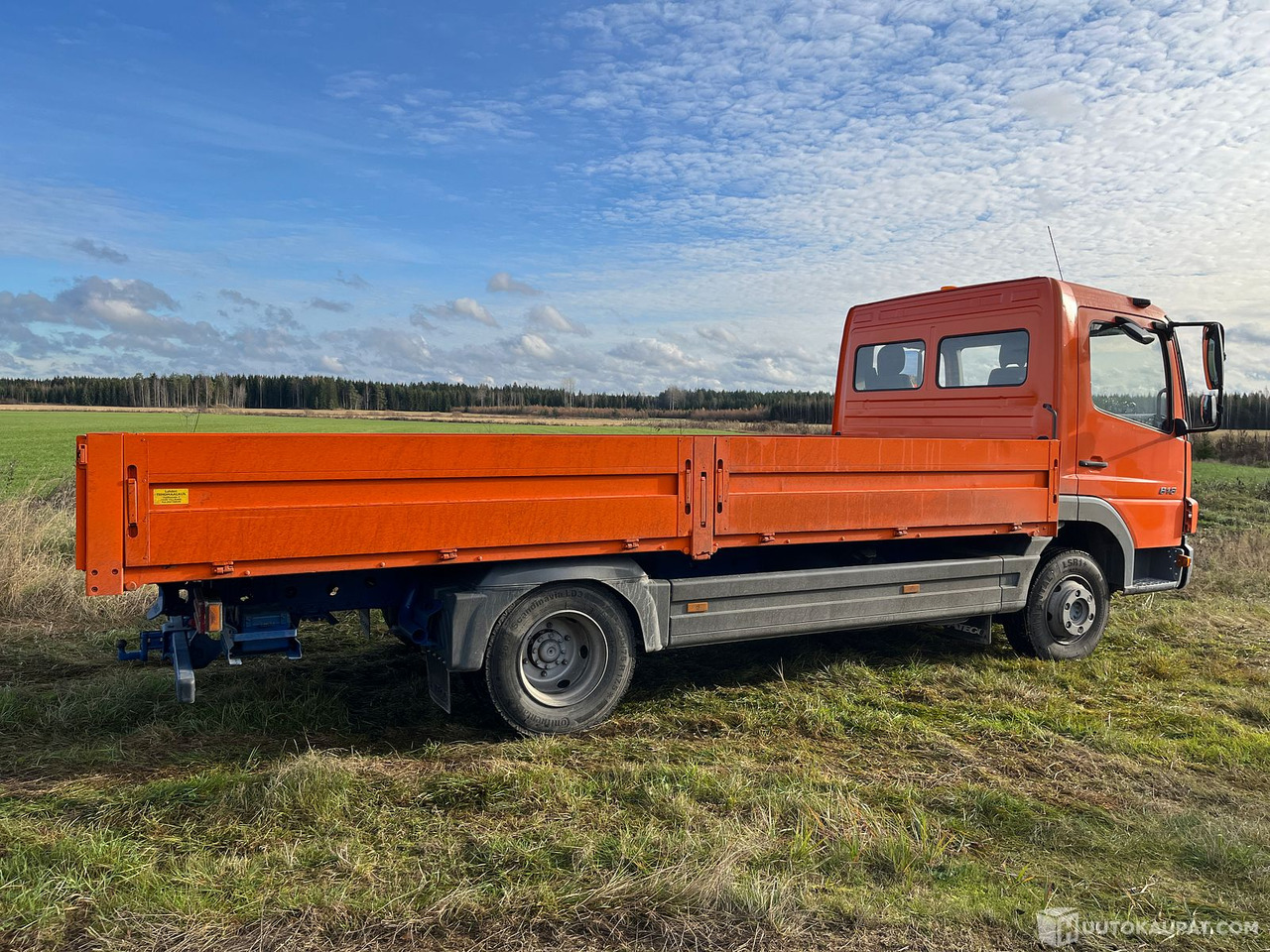Mercedes-Benz Atego avolavakuorma-auto, 2006, Sysmä - Dropside/ Flatbed truck: picture 2 Mercedes-Benz Atego avolavakuorma-auto, 2006, Sysmä - Dropside/ Flatbed truck: picture 2
