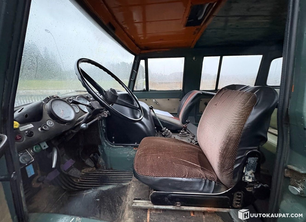 Tipper, Crane truck Mercedes-Benz UNIMOG, 5-seat cab, NUMMI crane, 1980, Vihti: picture 16