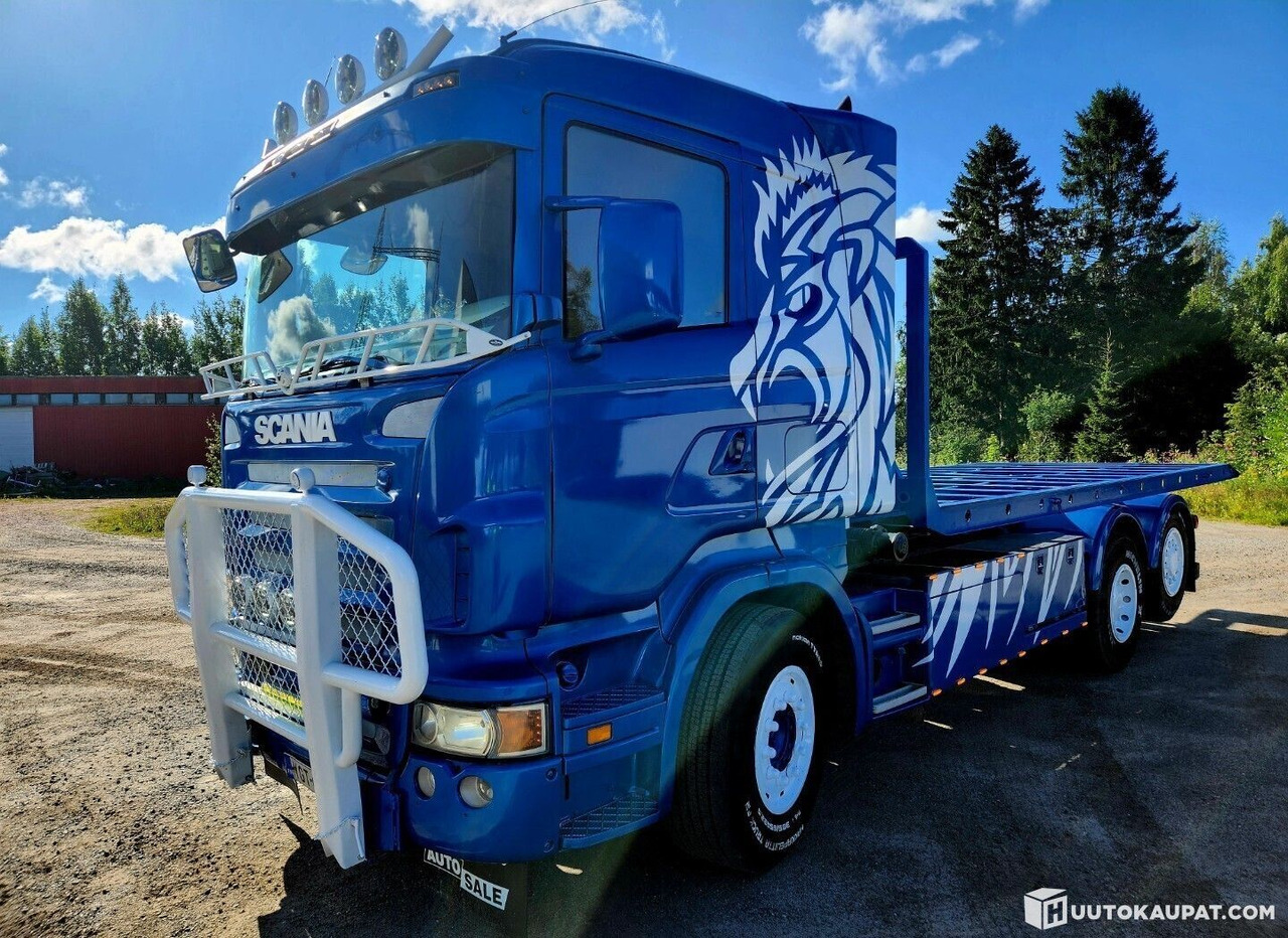 Scania R500 truck, 2005, 820,000 km, Pori - Dropside/ Flatbed truck: picture 2 Scania R500 truck, 2005, 820,000 km, Pori - Dropside/ Flatbed truck: picture 2