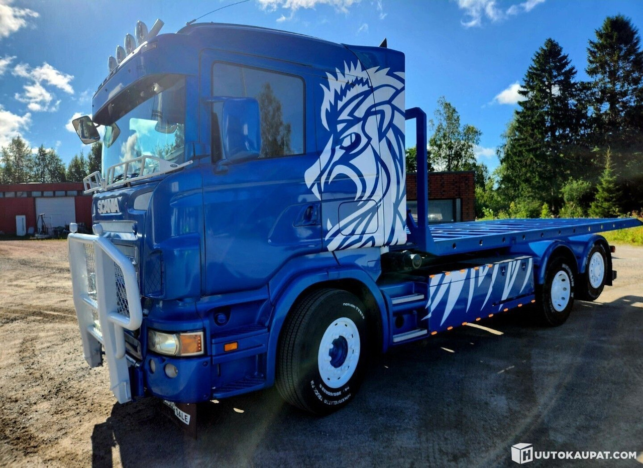 Scania R500 truck, 2005, 820,000 km, Pori - Dropside/ Flatbed truck: picture 1 Scania R500 truck, 2005, 820,000 km, Pori - Dropside/ Flatbed truck: picture 1