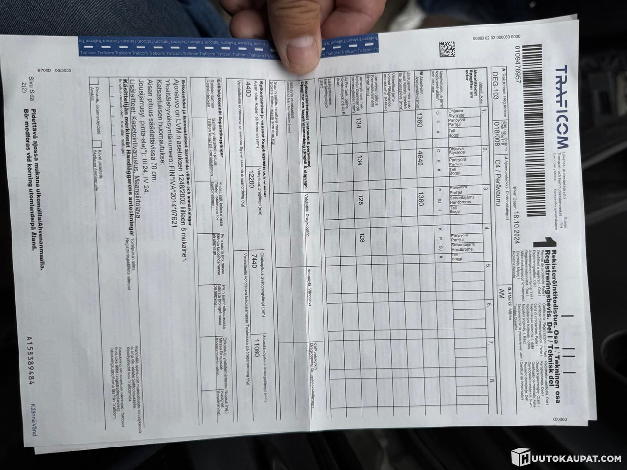 Leasing of  Scania R730, 2013, Viitasaari Scania R730, 2013, Viitasaari: picture 20