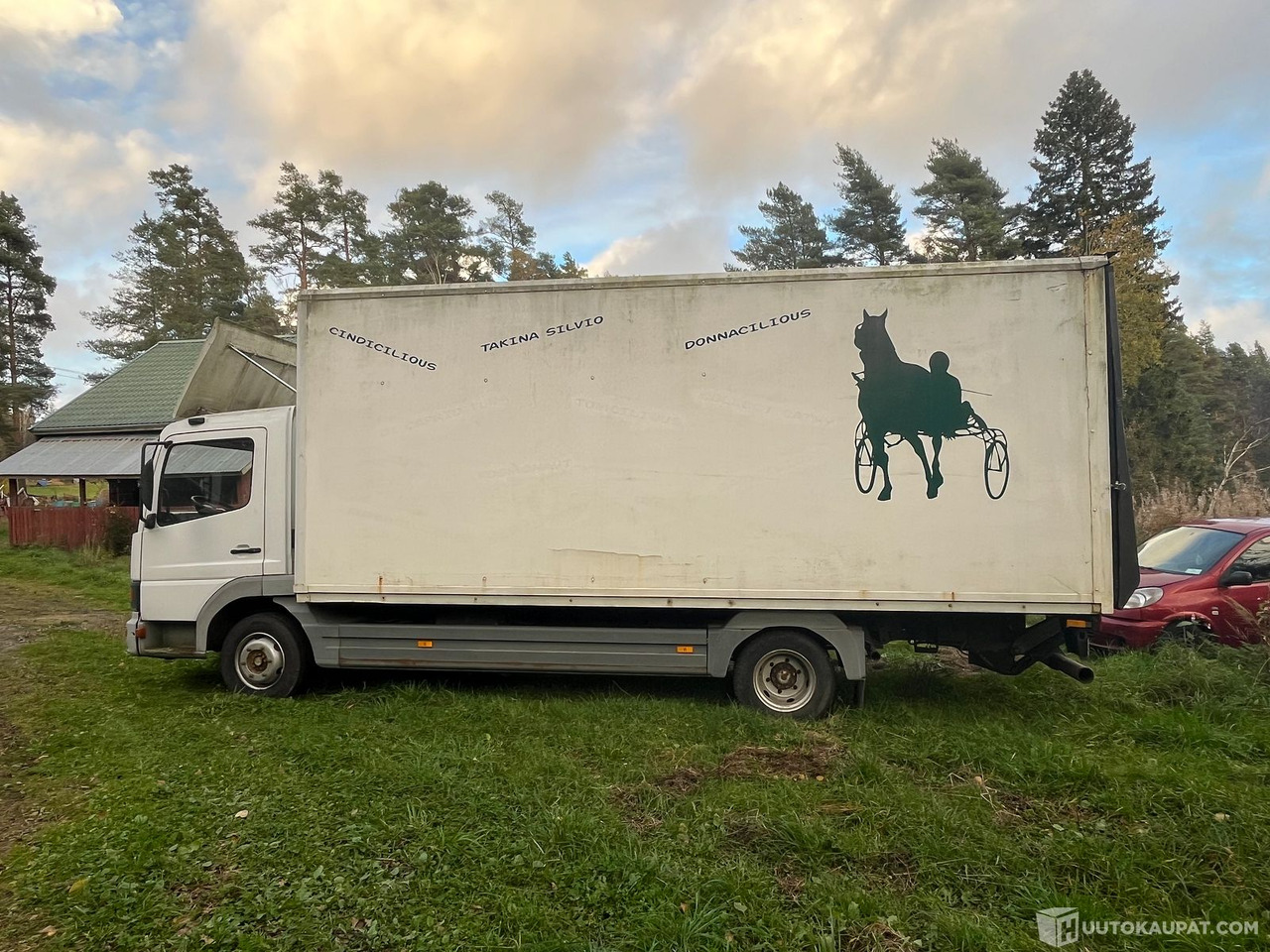 Mercedes-Benz Atego, hevoskuljetusauto, 2000, Inkoo - Truck: picture 5 Mercedes-Benz Atego, hevoskuljetusauto, 2000, Inkoo - Truck: picture 5