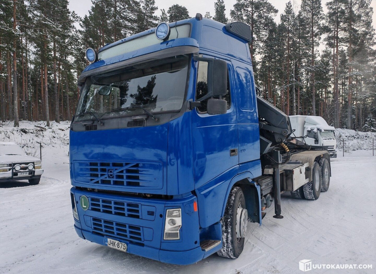 Volvo FH12 with crane, recently inspected, 2003, Pori - Cable system truck, Crane truck: picture 4 Volvo FH12 with crane, recently inspected, 2003, Pori - Cable system truck, Crane truck: picture 4